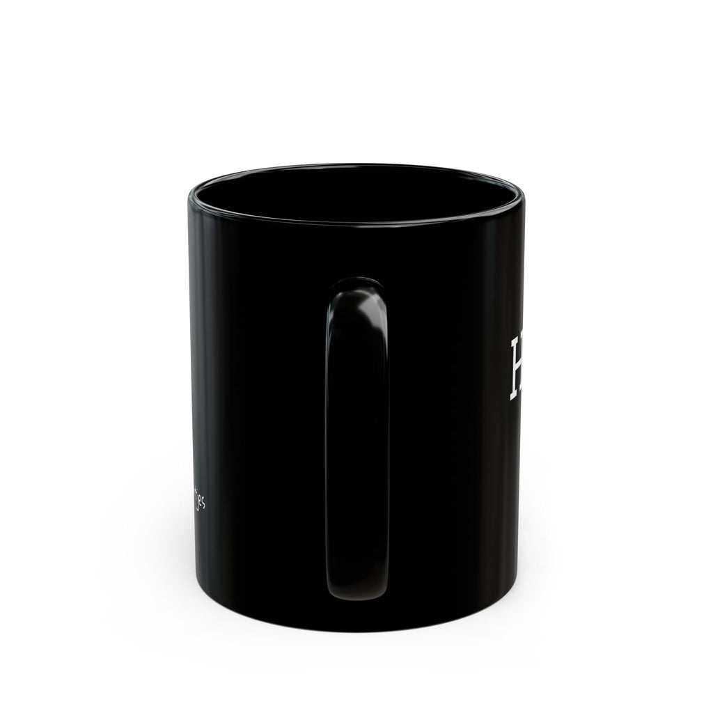 HOLY AF Black Mug
