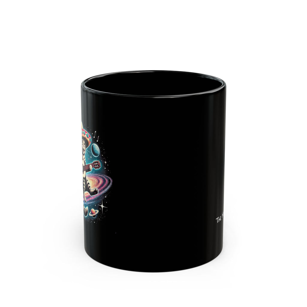 Mascot Cat The Holy Boontjes Black Mug