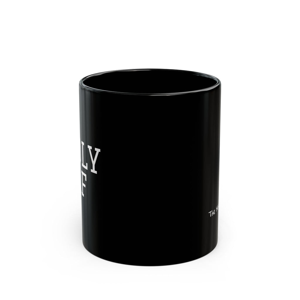 HOLY AF Black Mug
