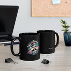 Mascot Cat The Holy Boontjes Black Mug