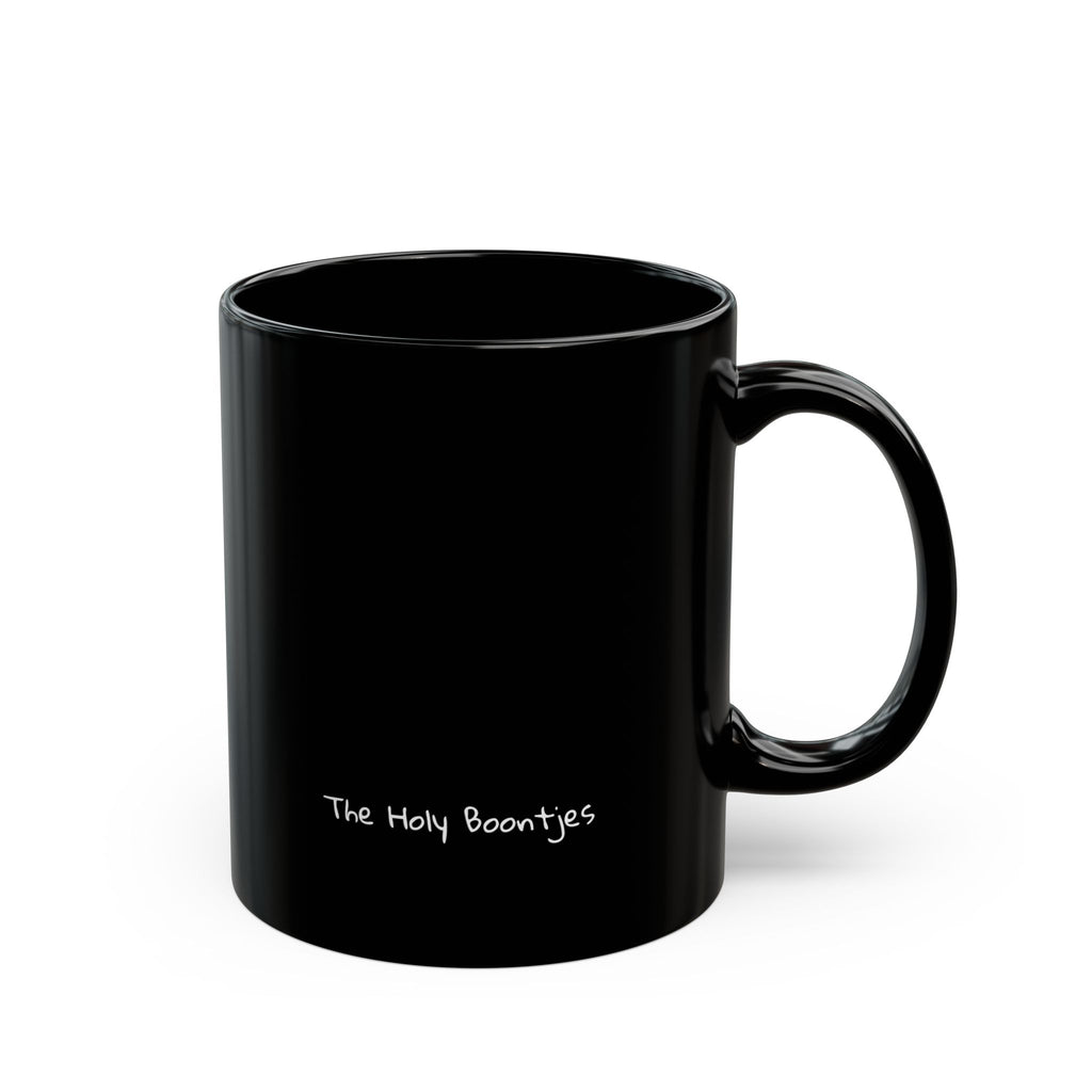 HOLY AF Black Mug